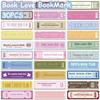30pcs Book Lovers Bookmark Waterproof Pagination Mark New Reading Book Clip  School Office Supplies