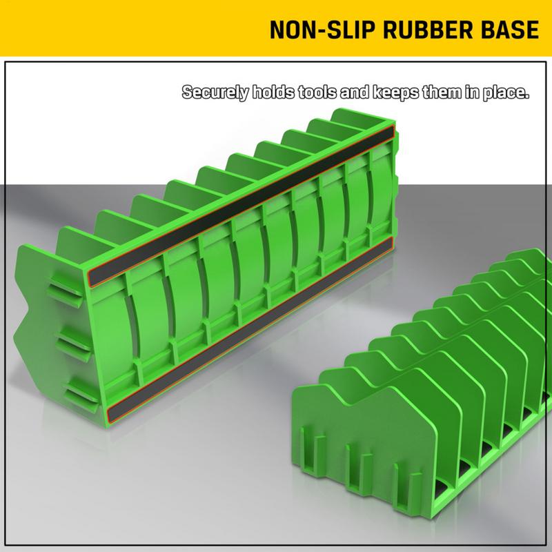 Klíč Kleště Nářadí Úložný Organizér 10 Míst na Nářadí Kladiva Ruční Nářadí Úložný Systém Modulární Dílenský Úložný Box na Nářadí Stojan