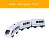 Wooden RC Train Railway Accessories Remote Control Electric Train Magnetic Rail Car Fit For All Brands Train Track Toys For Kids