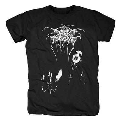 Darkthrone tričká Bathory tričko Ležérne leto Bavlnené tričká Harajuku Streetwear Grafické bavlnené tričká Tričká nadmernej veľkosti