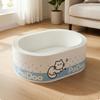 Cat Scratcher Bed Corrugated Cardboard Raised Sides
