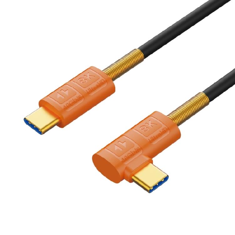 40Gbps USB4 TypeC Cable for Efficient Data Transfer and 8K60hz Video Streaming on Multiple Devices Charging Data Cable