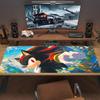 Sonic the Hedgehog Print  Cushion Non-slip Laptop Tablet Big Mousepad XXL Mat Mini PC Playmat With Lock edge