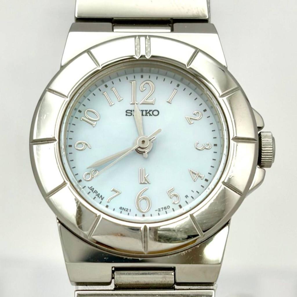 SEIKO Lukia Shell 956572 [With Box/ New Battery] Ladies' Watch, Case, 4N21-1130