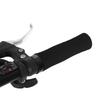 1 Pair Cycling Handle Bar End Bike   Lock on Handlebar Grips Accessory (Black)