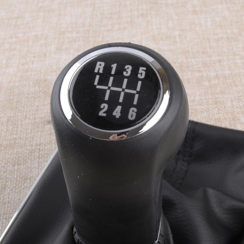 6-Gang Manuell Schaltknauf Hebel Stock Manschette Stiefel Passend für Opel Vauxhall Adam M13 Corsa D S07 Schrägheck E X15 Van 2014