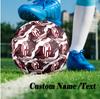 Size 5 Football Custom Name Text, Outdoor Training Soccer BallBologna FC