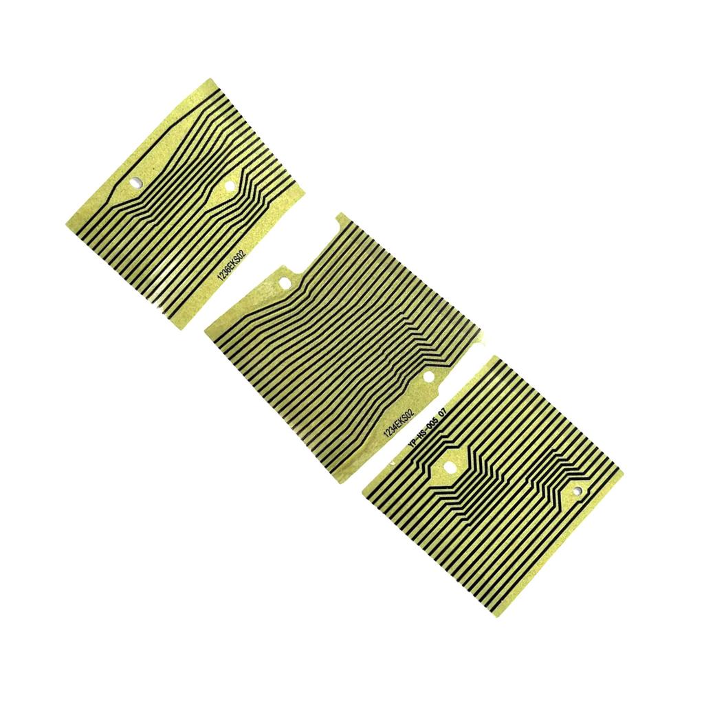 1set Flat LCD Display Ribbon Cable for Porsche 911 996 1997-2005 Boxster 986 1996-2004 Instrument Cluster Left Middle Right