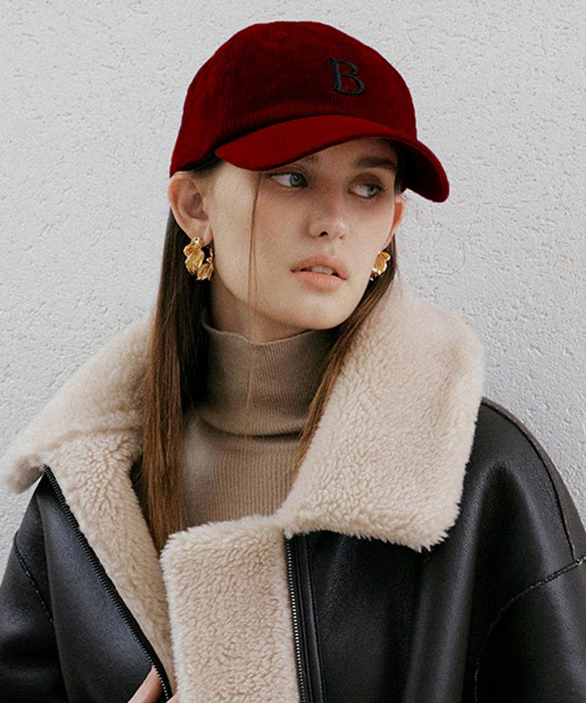 Baniseunyuyog Corduroy Cap Red