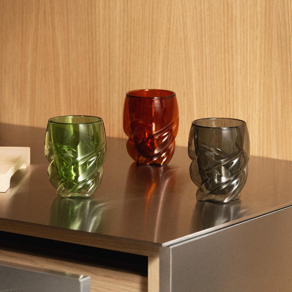 BODUM PARIS Set of Insulates Hot or Cold and Freezer Authentic PAVINA® Double-Walled Glasses, 270ml, Gray, 2, Drinks, Double-Walled, Heat-Resistant,