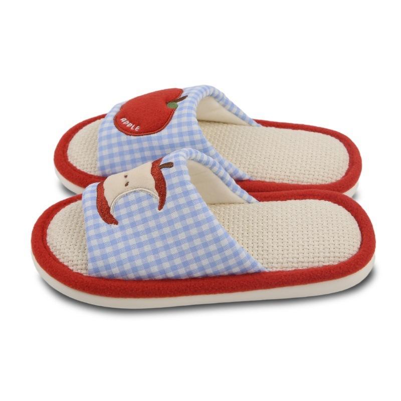 Fashionable Casual Home Shoes for Female Students, Cute Soft-soled Floor Shoes