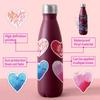 Valentine's Day Heart Graffiti Stickers: 50/100 Waterproof Decorative Stickers for Water Bottles & Computers