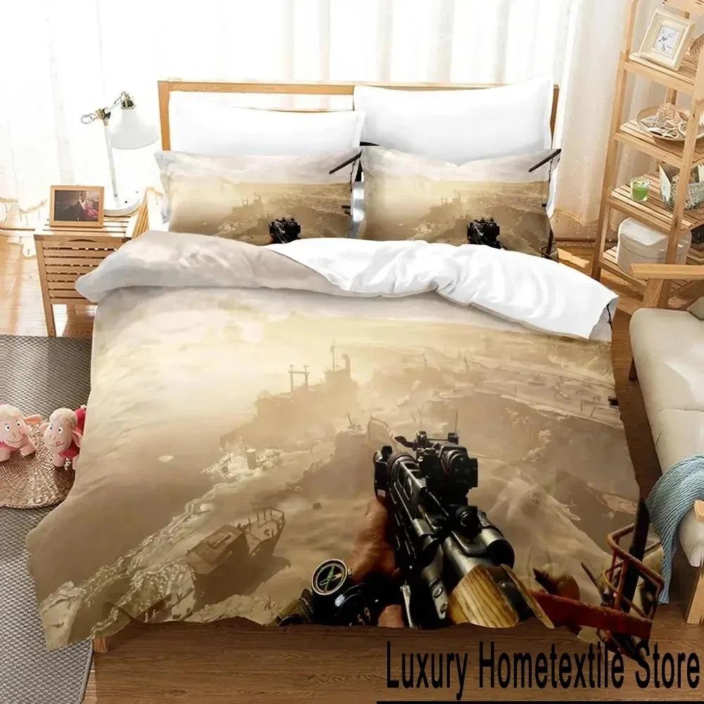 Stampa 3D Gioco Metro Exodus Set Biancheria da Letto Copripiumino Set Letto Coperta Federa Piumone King Queen Size Bambini Adulti Biancheria da Letto