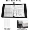 Zinc Zinc Alloy Loose-leaf Hardware Clip Cards Storage Container Idol Photos Display Stand  Office