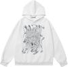 Aelfric Eden Damen Freizeit Kapuzenpullover Unisex Y2k Bedruckter Mode Kapuzenpullover