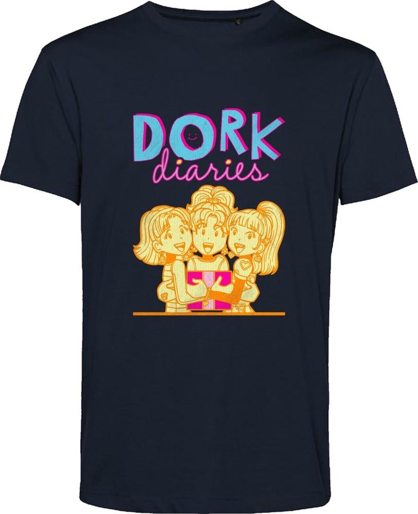 Футболка Dork Diaries День Книги Персонаж Истории Винтажный Подарок для Любителей Книг Топ S