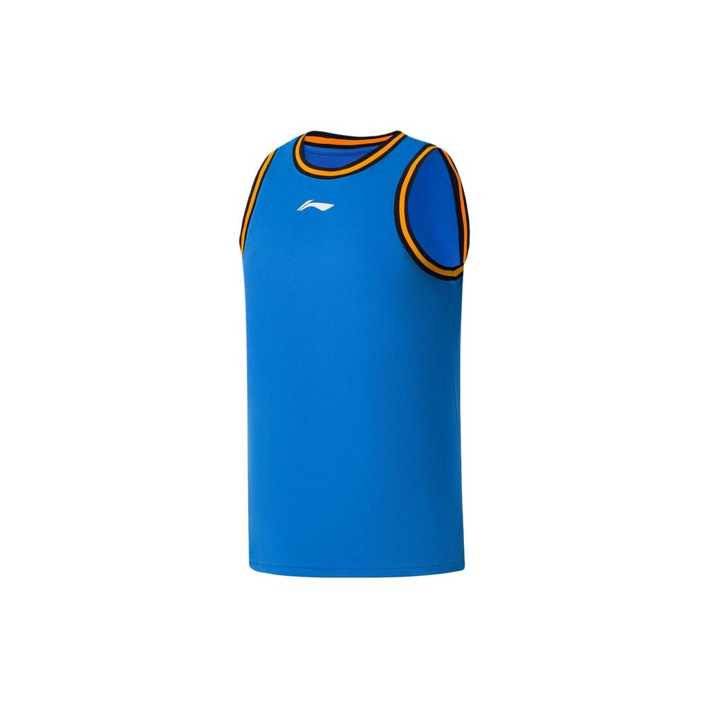 Li Ning Sports Basketball Collection Basketball Suit Men's Beijing Blue AATS003-8