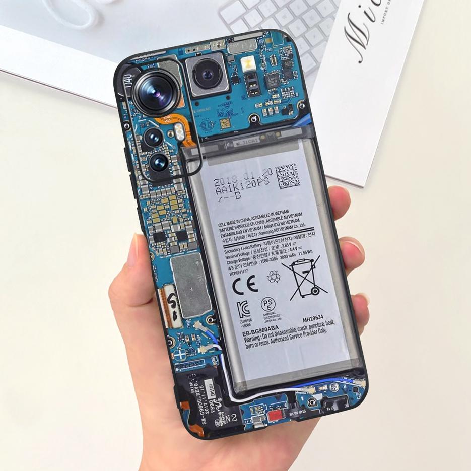 For Xiaomi Mi 12 Lite 5G Case Cute Fashion Cartoon Cover Soft Silicone Phone Case For Xiaomi Mi 12 12X Mi12 Pro 5G Fundas Bumper