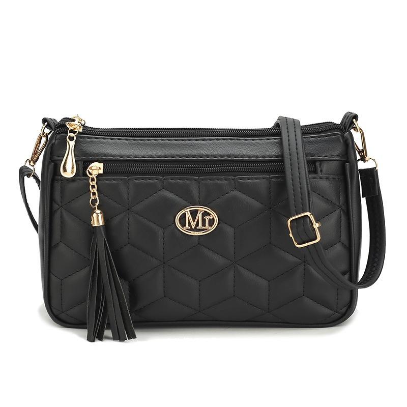 Small and medium bags Crossbody summer women's mini new medium mother bags Soft leather rhombus embroidered women's bags Mobile phone satchel