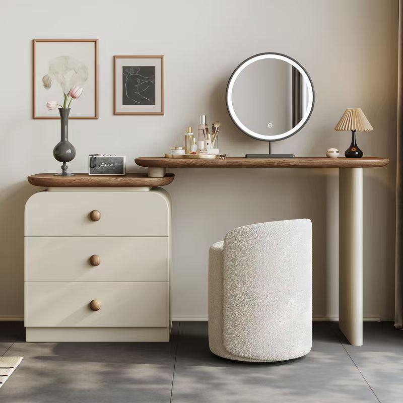 Retro Solid Wood Wall Storage Cabinet: Five-Drawer & Eight-Drawer Combo for Living Room