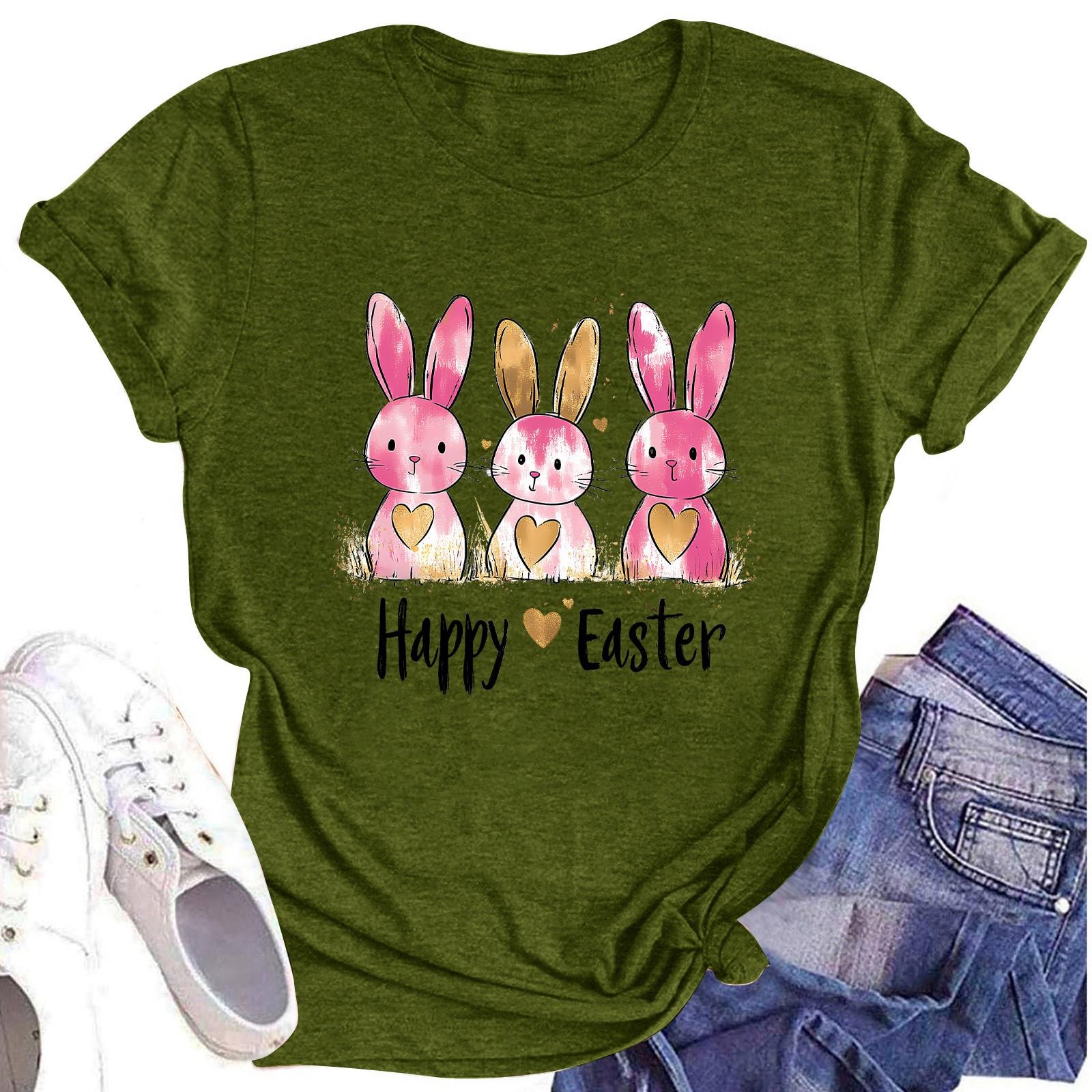 

Женский топ с круглым вырезом, повседневный принт, футболка с короткими рукавами M