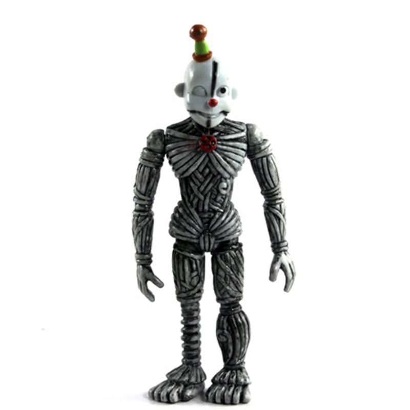 6pcs/set 10cm Fnaf Baby Funtime Foxy Funtime Freddy Ballora Ennard Puppet Plushtrap Chica Action Figures
