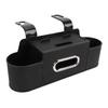 Car Back Seat Organizer with Cup Holder Tissue Dispenser Hooks Multifunctional Seat Back Storage Box for SUV Truck Sedan