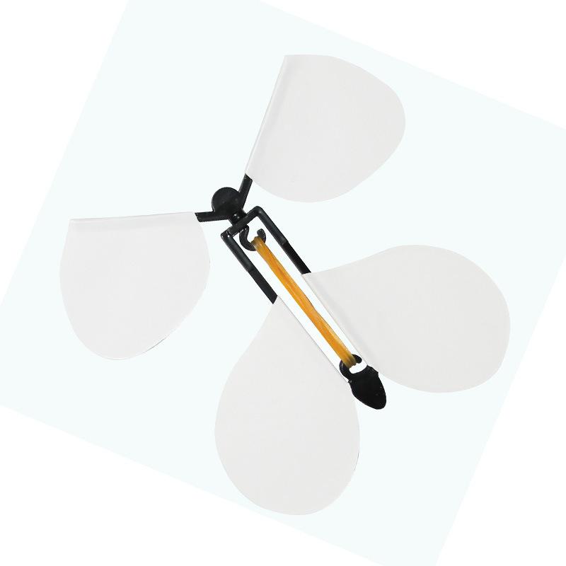 White Magic Props Creative Butterfly Art Drawing Butterfly Funny Flying Toy