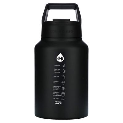 Beholder i rustfrit stål, mat sort, 64 oz