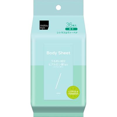 Matsukiyo Heavy Duty Sheets, dicker Typ, Citrus Vana, 36 Blatt