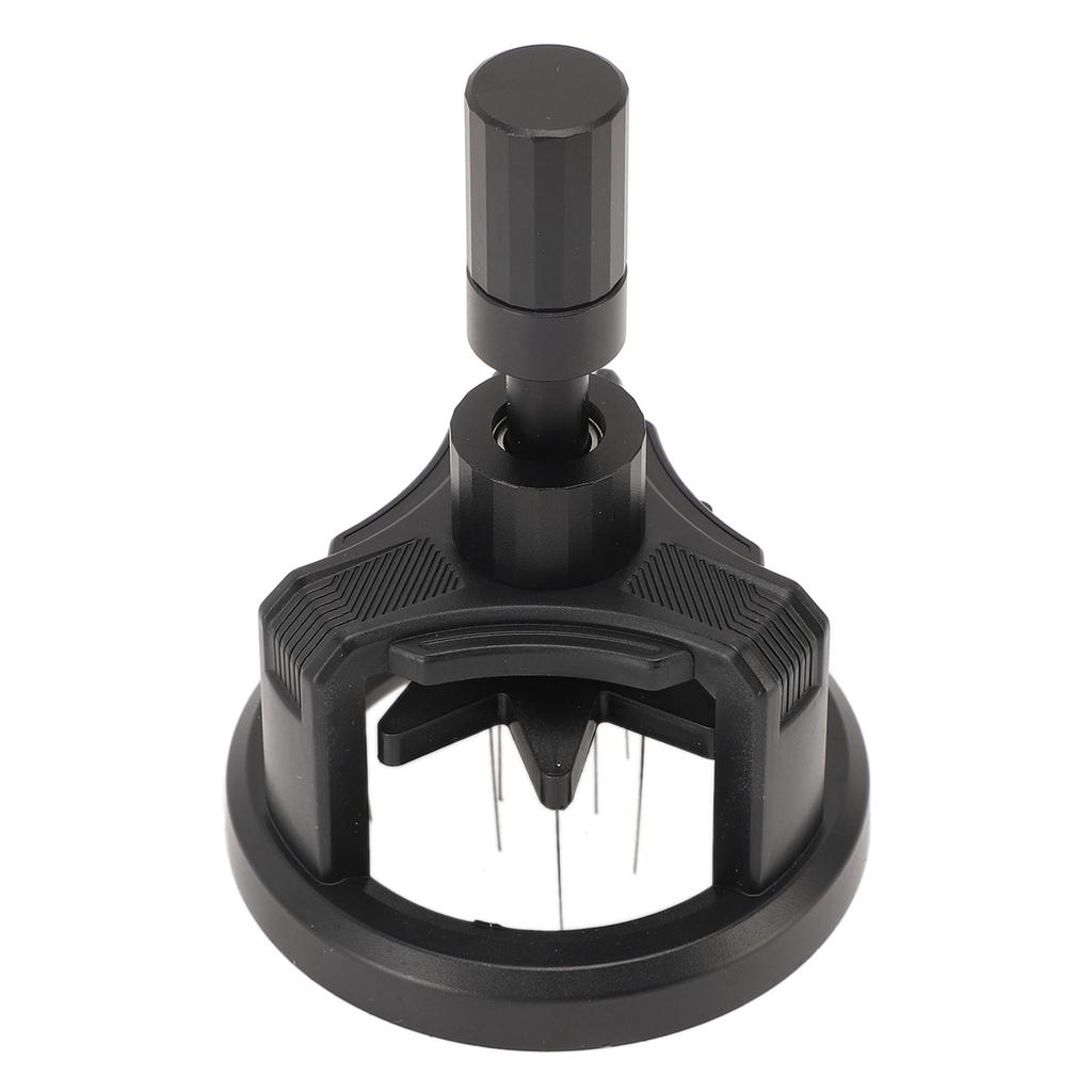 Coffee Stirrer Tool Rotation Type Magnetic Stainless Steel Multifunctional Hand Needle Type Distribution Tool 58mm
