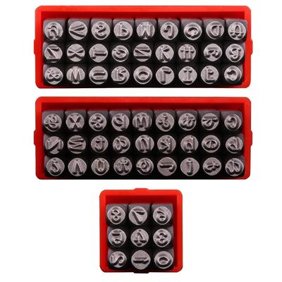 3mm Metal Sayı/Harf Damgası Metal Deri Delme Aleti Deri Kabartma Takı Yapımı Deri Damgalama Aleti