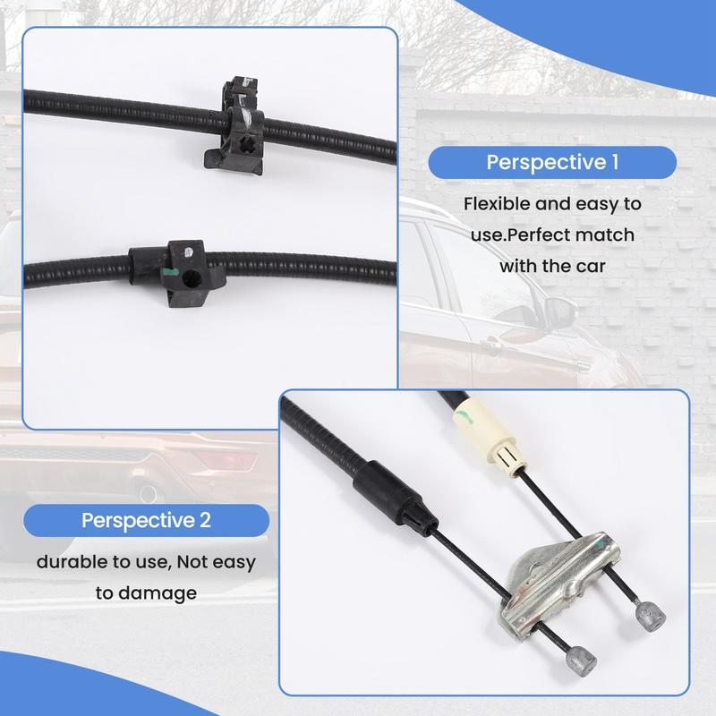 Efficientt-Car Rear Brake Cable Lasso Assemblies CV61-2A603-AE CV61-2A603-AD For Ford Kuga 2013- Parking Cable CV612A603AE