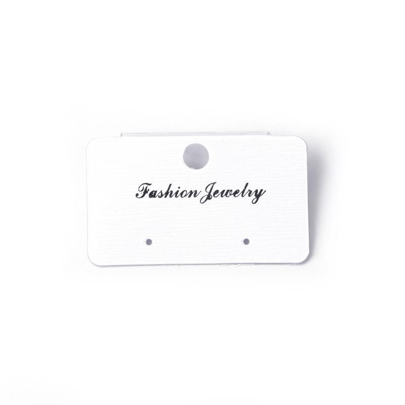 

Packaging Card White English Letter Pvc Jewelry Packaging Card, Earrings Earrings Card Jewelry Accessories