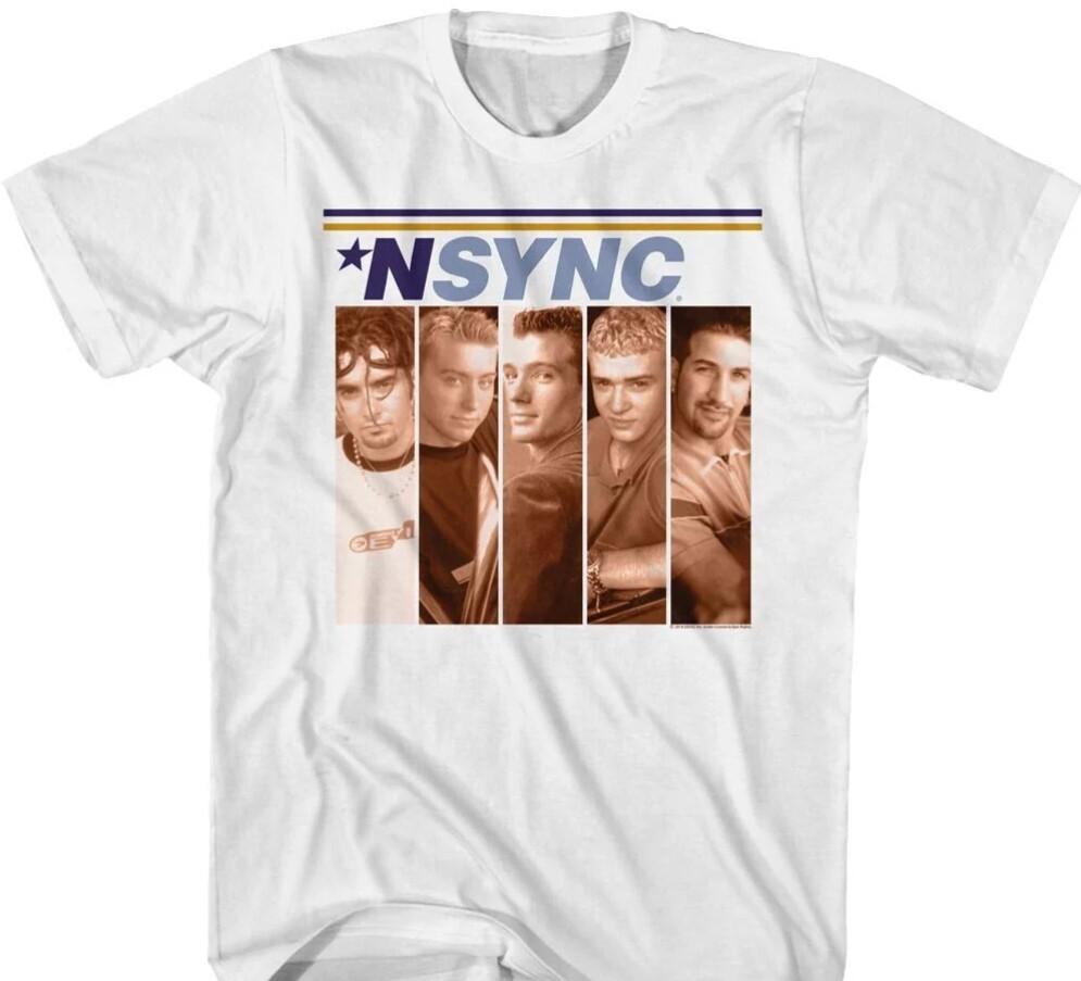 NSYNC Boxes White Shirts Unisex T-Shirt XXXL