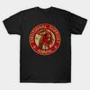 Men Black Print T-shirt Retro Emotional No-Cut Transfer Paper Print Cotton Tshirt