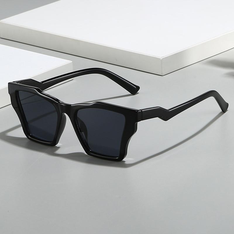  New Square Luxury Women Sunglasses UV400 Leopard Print Gradient Shades Men Sun Glasses