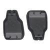 2Pcs Rear Window Hinge Decoration Cover Trim Black for Jeep Wrangler JL JLU Hardtop 2018    Car Accessories