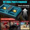 Power Tool for Makita 18V Li-ion Battery Replacement DC18RD Double Charger EU/US/UK/AU Plug