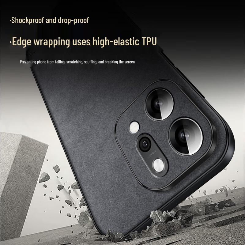 Shangsu National Trend Nubuck Phone Case