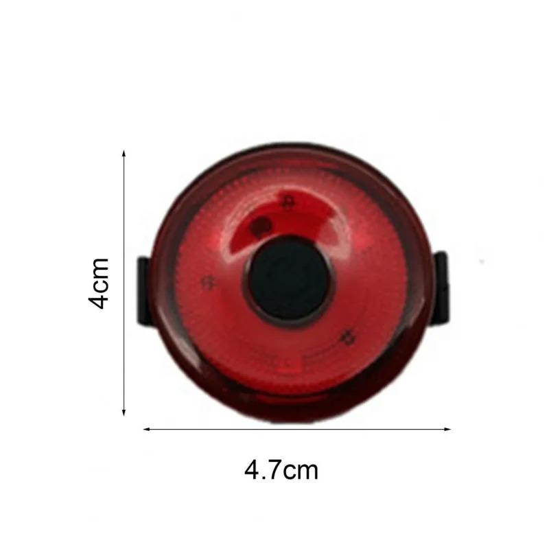 MINI Bicycle Light Bright Bicycle Tail Lamp Portable Cycling Taillight LED Lamp Beads Bike Front Rear Light Cycling Equipment