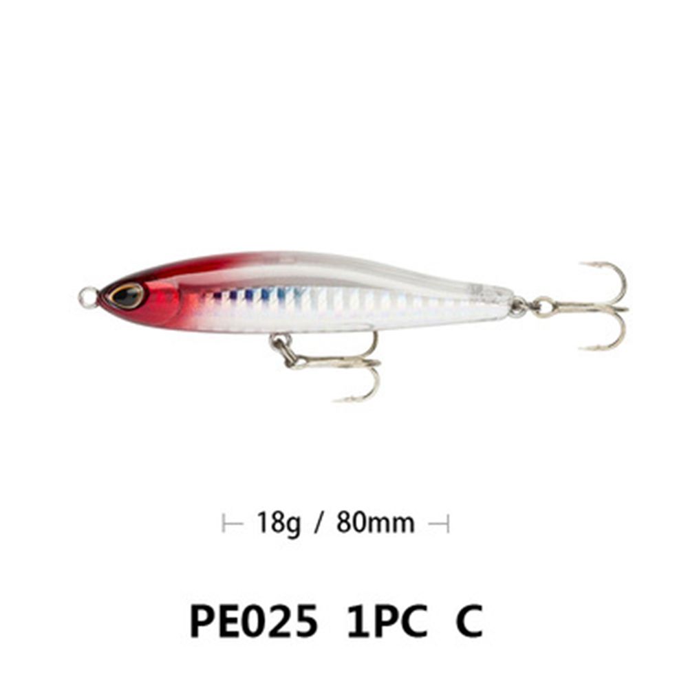 Outdoor Useful Tackle Fish Hooks Winter Fishing Minnow Lures Pencil Sinking Minnow Baits