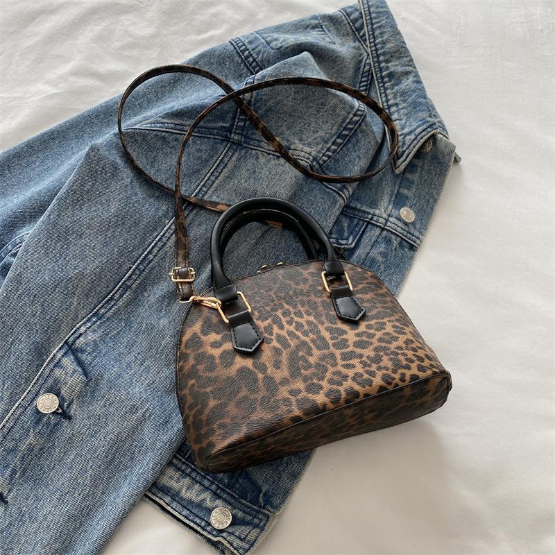 

Сумка с каменным узором женская 2025 новая модная сумка с леопардовым принтом, текстура, модная сумка через плечо