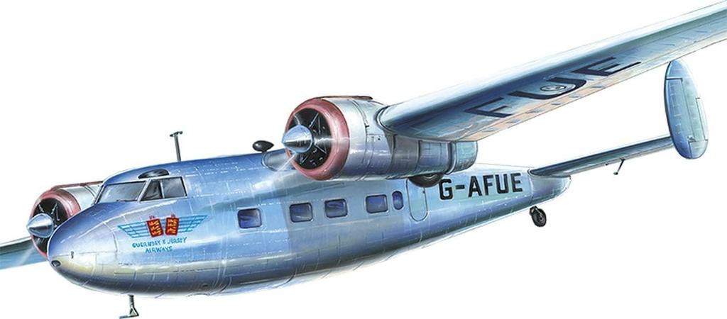 VALOM 1/72 Scale British de Havilland DH.95 Flamingo Twin-Engine Passenger Aircraft, Civilian Specification, Plastic Model Kit CV72156