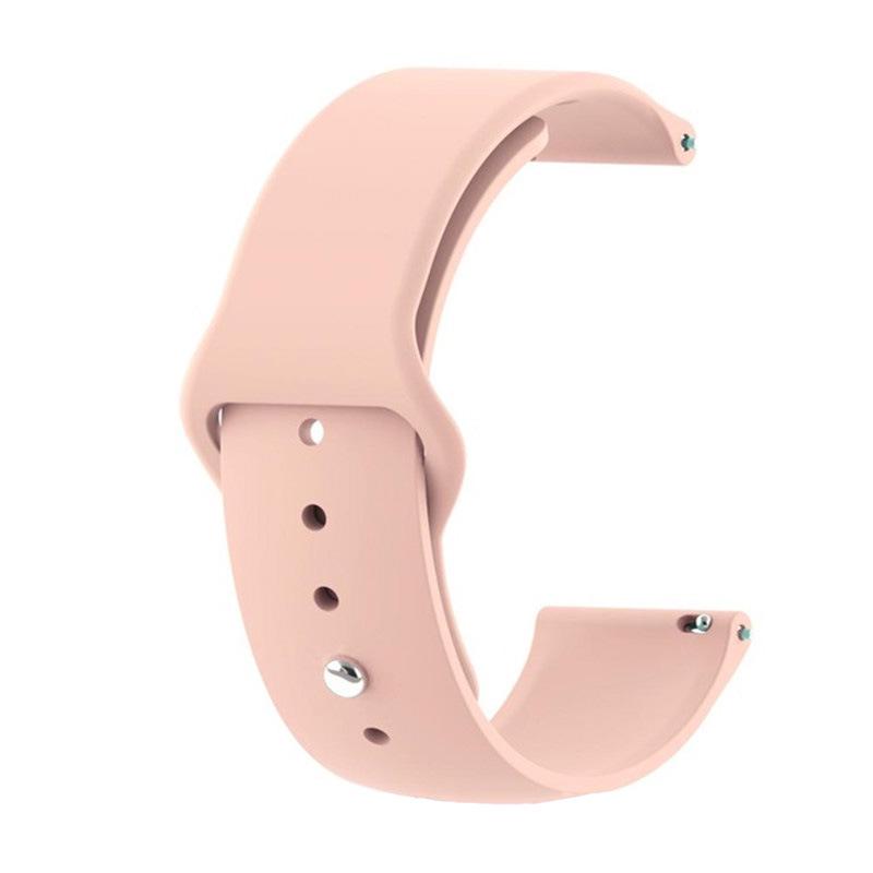 Universal Silicone Sport Watch Strap for 18/20/22mm Samsung Galaxy & Huawei