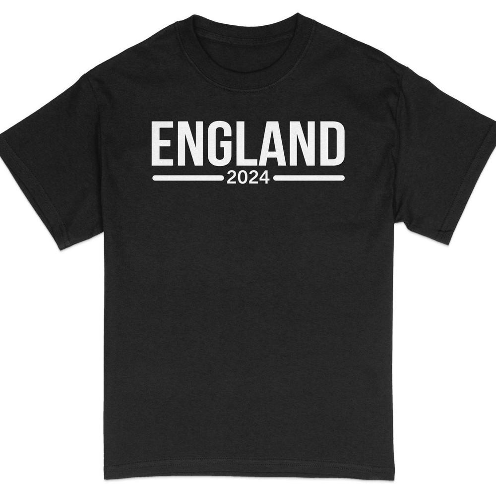 England 2024 Bold Graphic T-Shirt, Unisex Modern Style Tee, Casual Patriotic #26 Unisex T-Shirt M