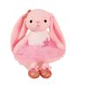 Plyšová hračka Ballet Rabbit Plyšová hračka 40cm Růžová Měkké Plyšové Zvířátko Roztomilý Králíček Dárek pro Dívky