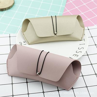 Weiche Tasche Brillenetui, Druckbeständiges Sonnenbrillenetui, Leder Tragbares Sonnenbrillenetui, Aufbewahrungstasche.