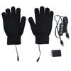 Washable USB Heated Gloves Warm Knitting Gloves Hot Winter Touchscreen Gloves  for Men Women