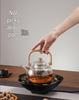 Chinese Style Indoor Tea and Wine Warmer Set with Electric Ceramic Stove and Glass Teapot